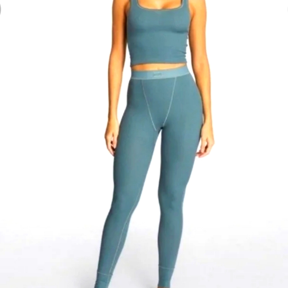 COPY - Skims cotton ribbed leggings